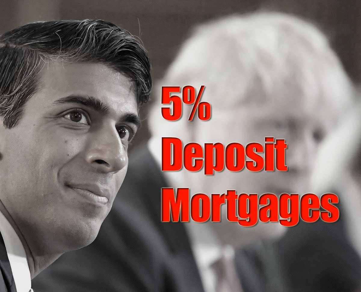 Image for: The mortgage guarantee scheme will help buyers with 5% deposits.