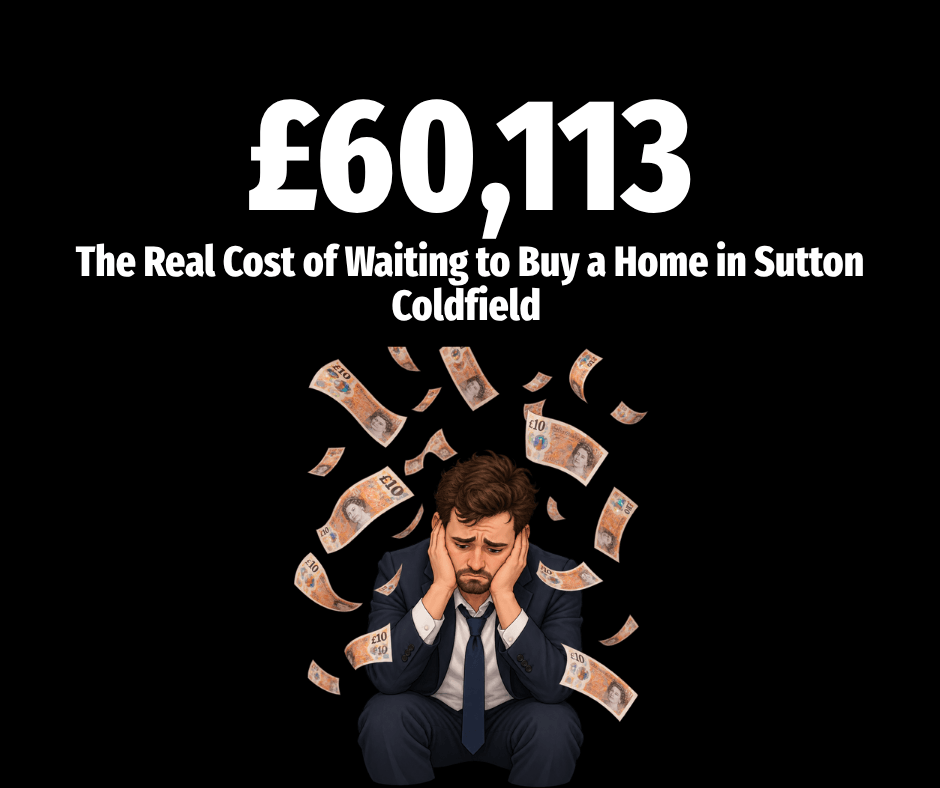 Image for: &pound;60,113 - The Real Cost of Waiting to Buy a Home in Sutton Coldfield
